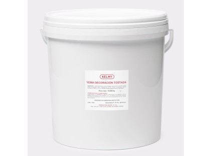 Yema Decoración Tostada cubo 19 kg
