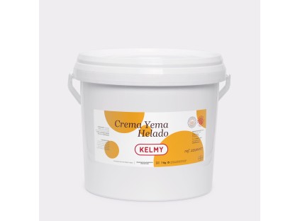 Crema Yema Helado cubo 7 kg